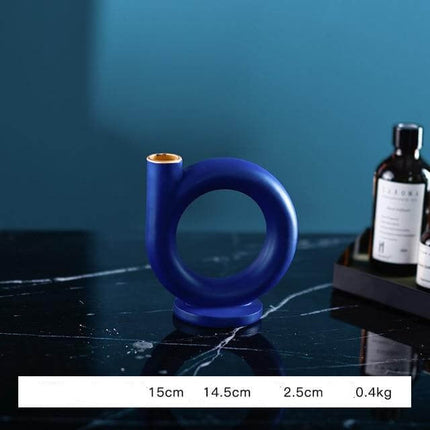 Colorful Abstract Candle Holder
