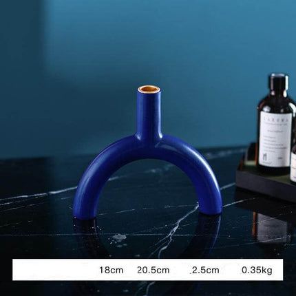 Colorful Abstract Candle Holder