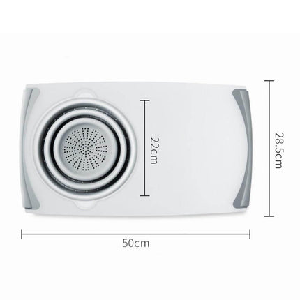 Multifunctional Ultimate 3 in 1 Cutting Board with Drain Basket