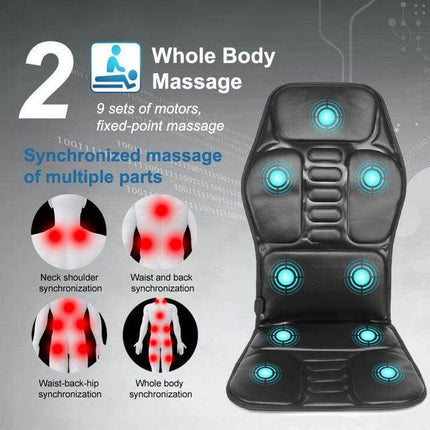 Electric Portable Heating Cushion Car Massager