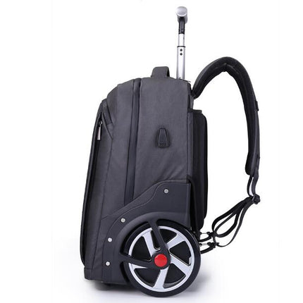 Men Business Travel Trolley Backpack