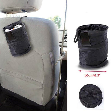 Multifunctional Foldable Car Trash Can