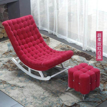 European High-end  Luxury Rocking Rocking Lounge Chair