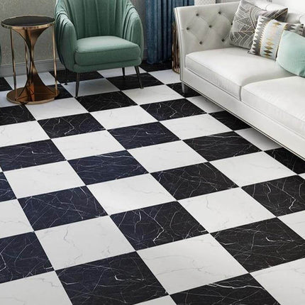 Waterproof Modern Bathroom Kitchen Marble Floor Tile Sticker