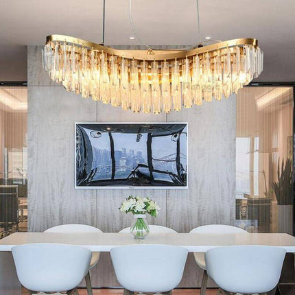 Dream Crystal Boat Modern Chandelier Lamp