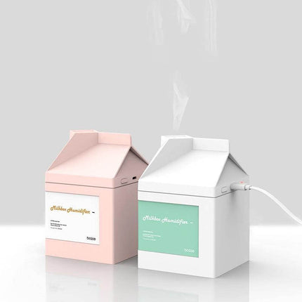 Creative USB Milk Box Humidifier