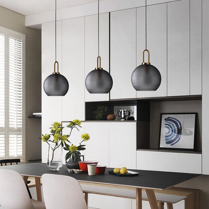 Modern Luxury American Glass Ball Chandelier