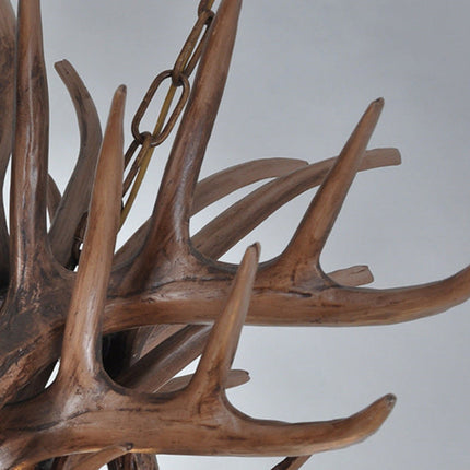 American Loft Style Deer Horn Pendant Light