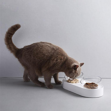 Adjustable Double Pet Feeder