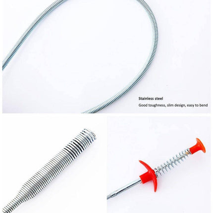 Elastic Clog Remover Drain Cleaning Stick Tool