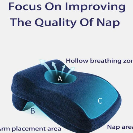 Neck Support Memory Foam Headrest Pillow