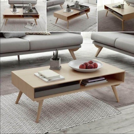 Stylish New Century Mavi's Modern Coffee Table