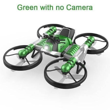 2in1 Folding Motorbike Aerial Land-Air RC Drone