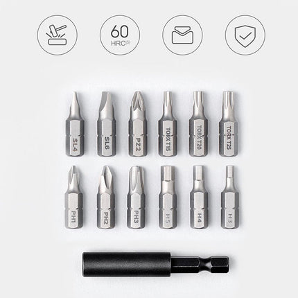 Portable Rechargeable Cordless Electric Screwdriver Set