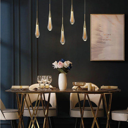 Melting Glass Crystal Luxury Pendant Lights