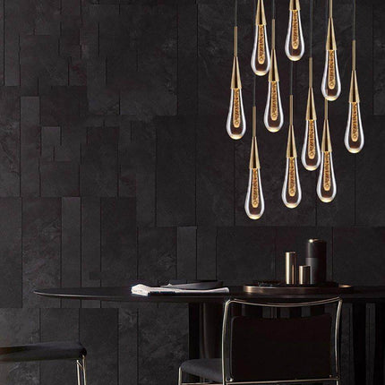 Melting Glass Crystal Luxury Pendant Lights