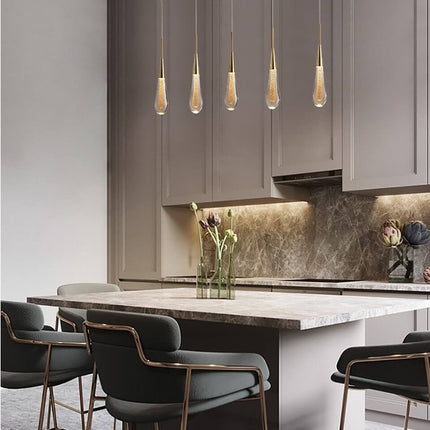 Melting Glass Crystal Luxury Pendant Lights