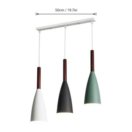 Modern Elegant Nordic Style Colorful Pendant Hanging Light