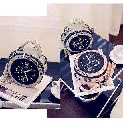 Creative Crossbody Clock Like Handbag