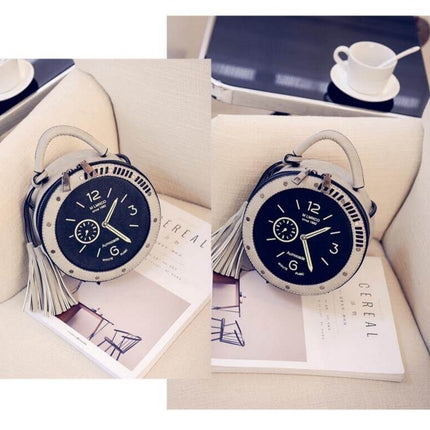 Creative Crossbody Clock Like Handbag