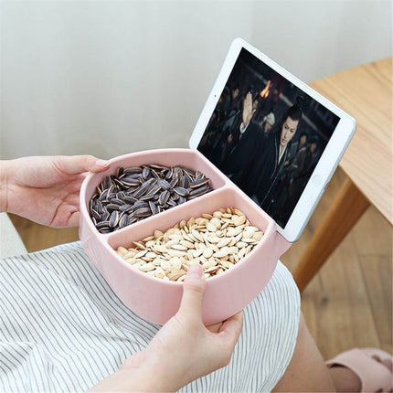 Creative Candy Nut Box with Phone Holder