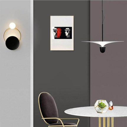 Modern Crystal Luminaire Glass Ball Pendant Light