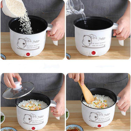 Mini Electric Double Layer Hot Pot Rice Cooker