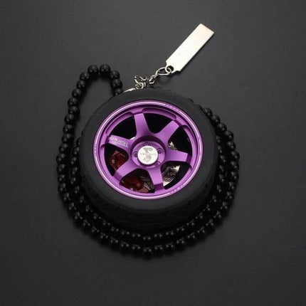 Cool Wheel Keychain Car Accessories