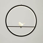 Dia 20cm    1 bird / White body / Warm White