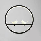 Dia 30cm    2 birds / White body / Warm White