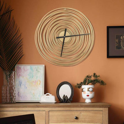 Nordic Minimalist Iron Wall Clock