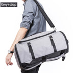 Gray + strap