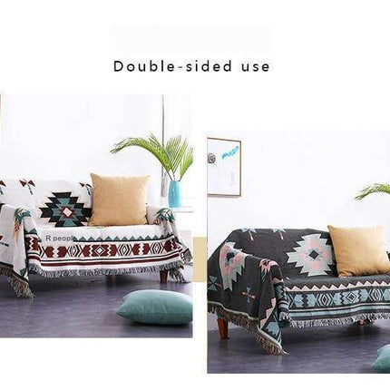 Boho StyleKnitted Blanket