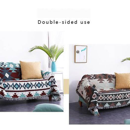 Boho StyleKnitted Blanket