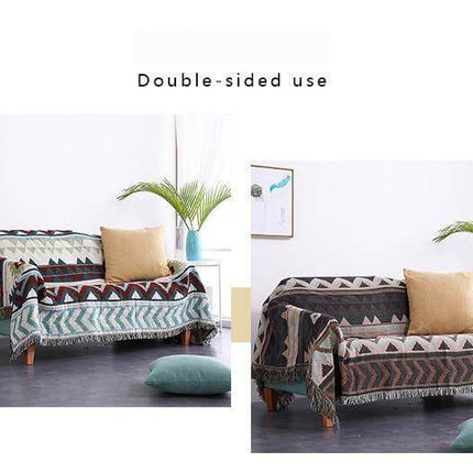 Boho StyleKnitted Blanket