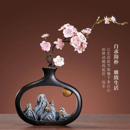 Decorative Chinese Zen Feng Shui Small Vase