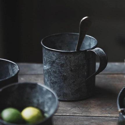 Rustic Wrought Iron Serving Set
