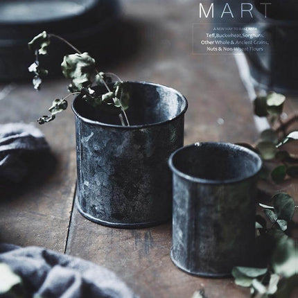 Rustic Wrought Iron Serving Set