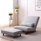 Grey Color W Ottoman