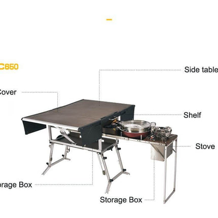 Outdoor Foldable Mobile Kitchen