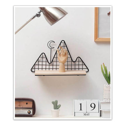 Nordic Style Metal Wall Shelf