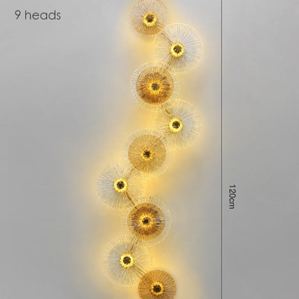 Elegant Postmodern Glass Stylish Wall Lamp