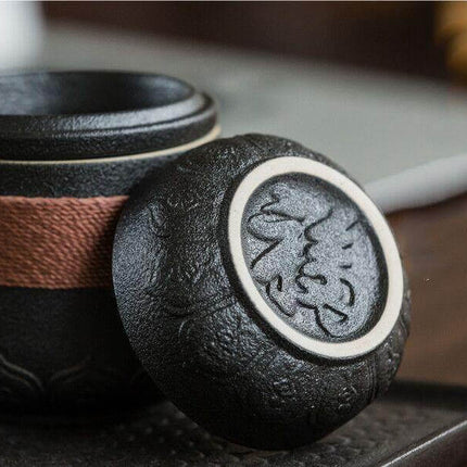 Portable Chinese Kung Fu Ceramic Tea Mug