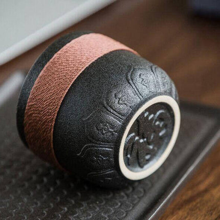 Portable Chinese Kung Fu Ceramic Tea Mug