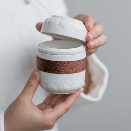 Portable Chinese Kung Fu Ceramic Tea Mug