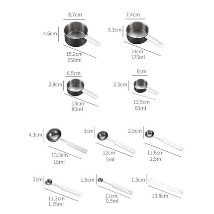 Premium Stackable Measuring Spoon Set