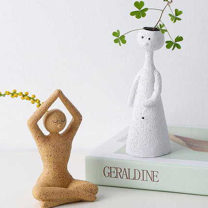 Nordic Creative Cut Portrait Flower Pots