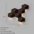 6 Head Black / Warm White (2700-3500K)
