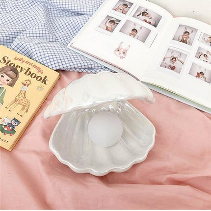Portable Pearl in Shell Night Light