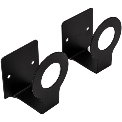 Mat Black No Drill Metal Kitchen Storage